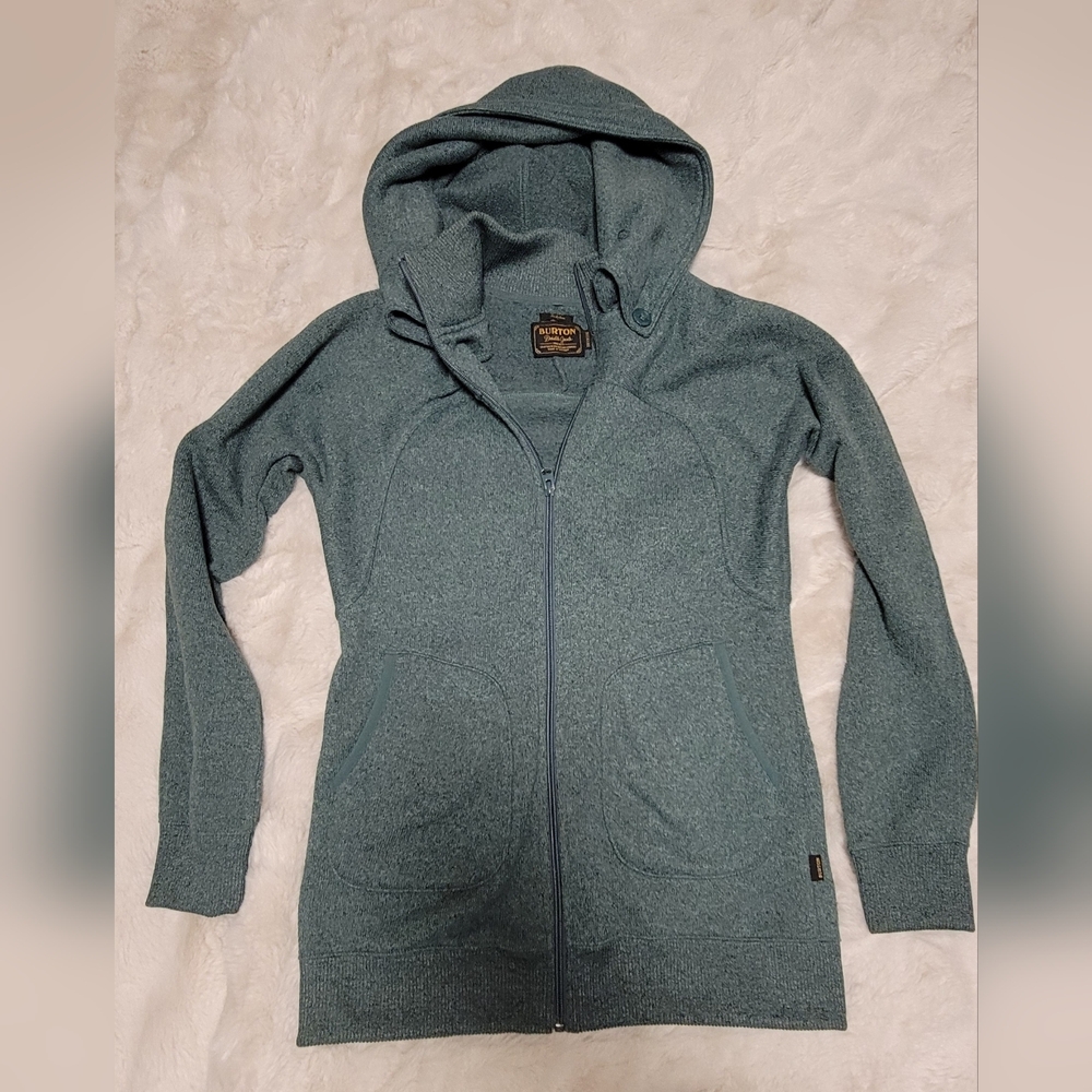 Burton Dark Teal Zip-Up Jacket